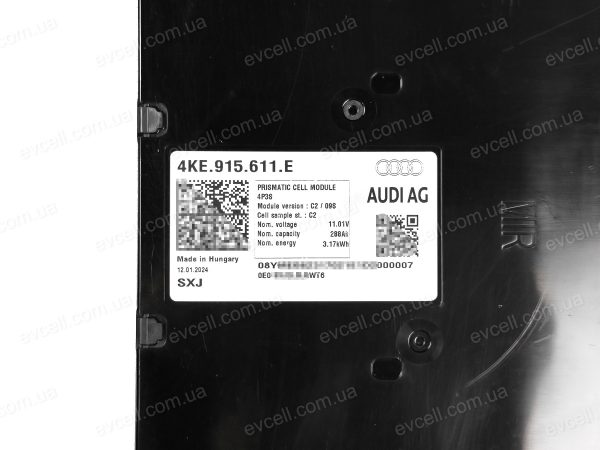 Акумуляторний модуль 12V на 3.17kWh – 3S4P, 288Ah, Li-ion – Samsung SDI (Audi) - Зображення 4