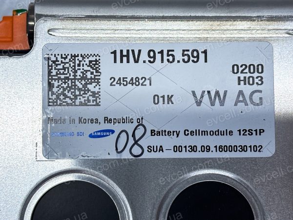 Акумуляторний модуль 44,4V на 1,24 кВт SAMSUNG SDI Li-ion 12S 28Ah для VAG - Зображення 6