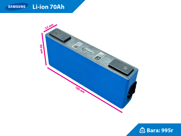 Акумуляторний елемент 70Ah, 259Wh- Li-ion NCM SAMSUNG SDI, 2024р. - Зображення 2