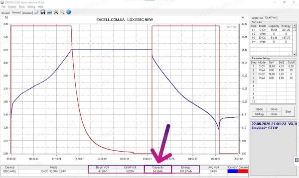 Акумуляторний елемент 58Ah 210Wh Li-ion LG Chem LGX E58C - Зображення 10