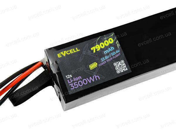 Акумулятор для великих дронів та агродронів 12S1P 3500Wh 79000mAh – Li-ion - Зображення 8