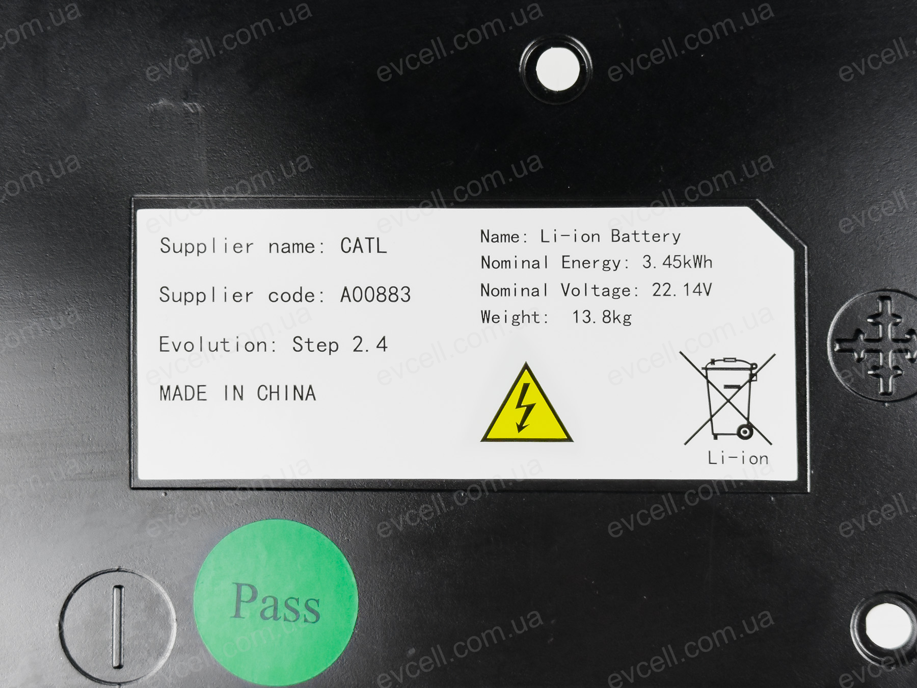Акумуляторний модуль 22.14V на 3.45kWh – 6S, 155Ah, Li-ion – CATL (PSA) - Зображення 5