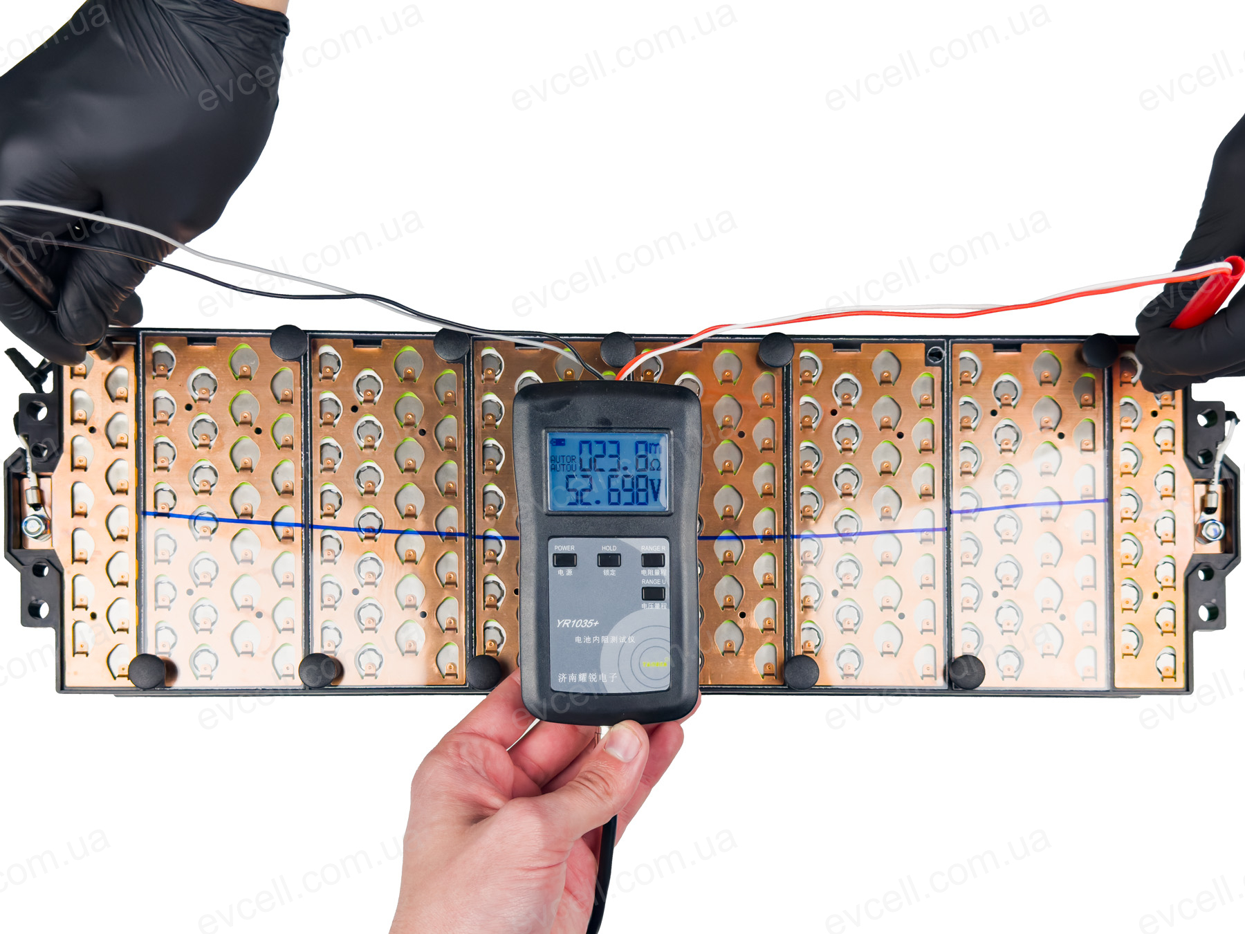 Акумуляторний модуль 48V на 2kWh – 14S14P, 40Ah, Li-ion – BAC 18650 - Зображення 13
