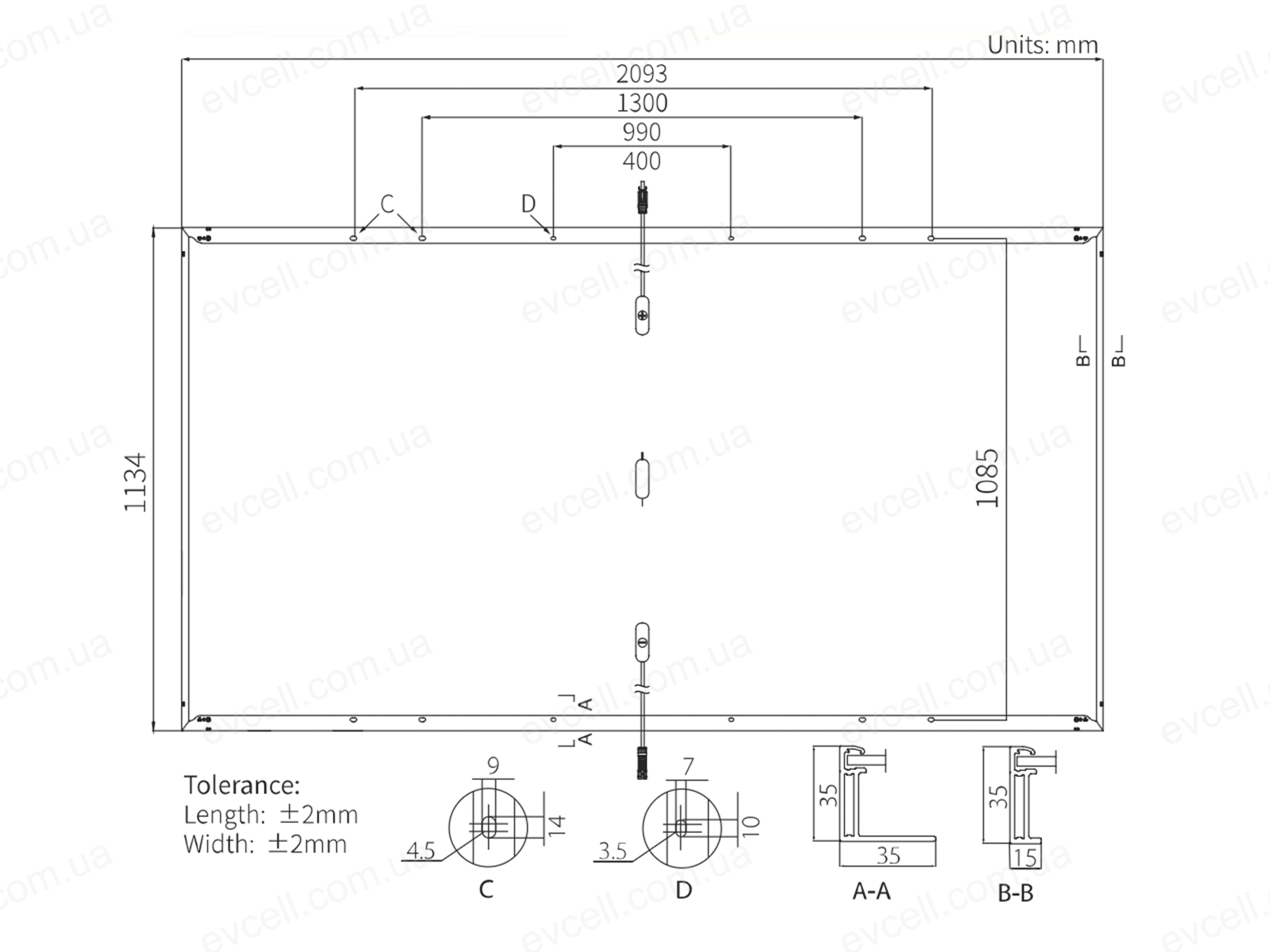 LONGI 500W LR5-66HIH - Зображення 3