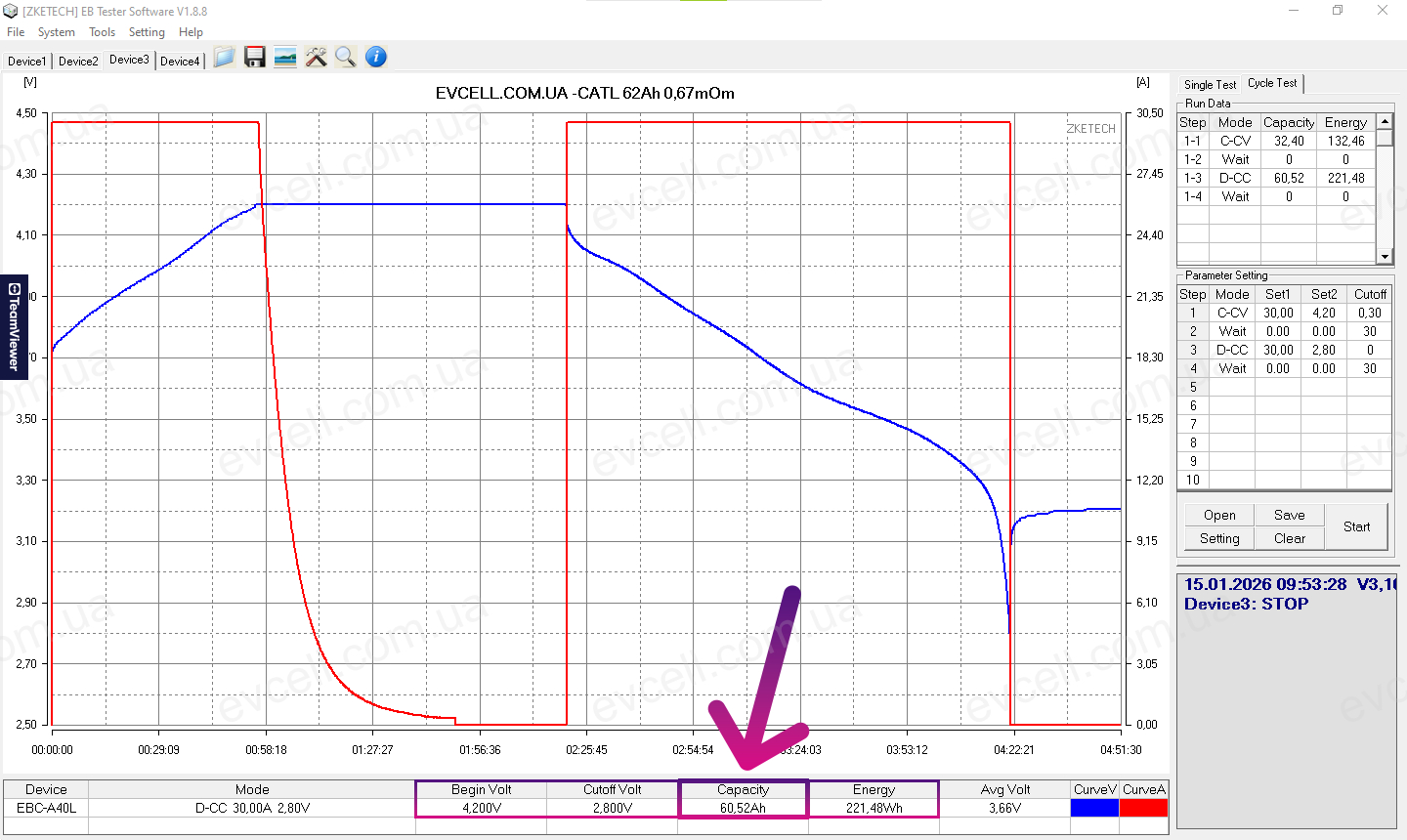 Акумуляторний елемент 62Ah на 231Wh – Li-Ion, CATL - Зображення 10