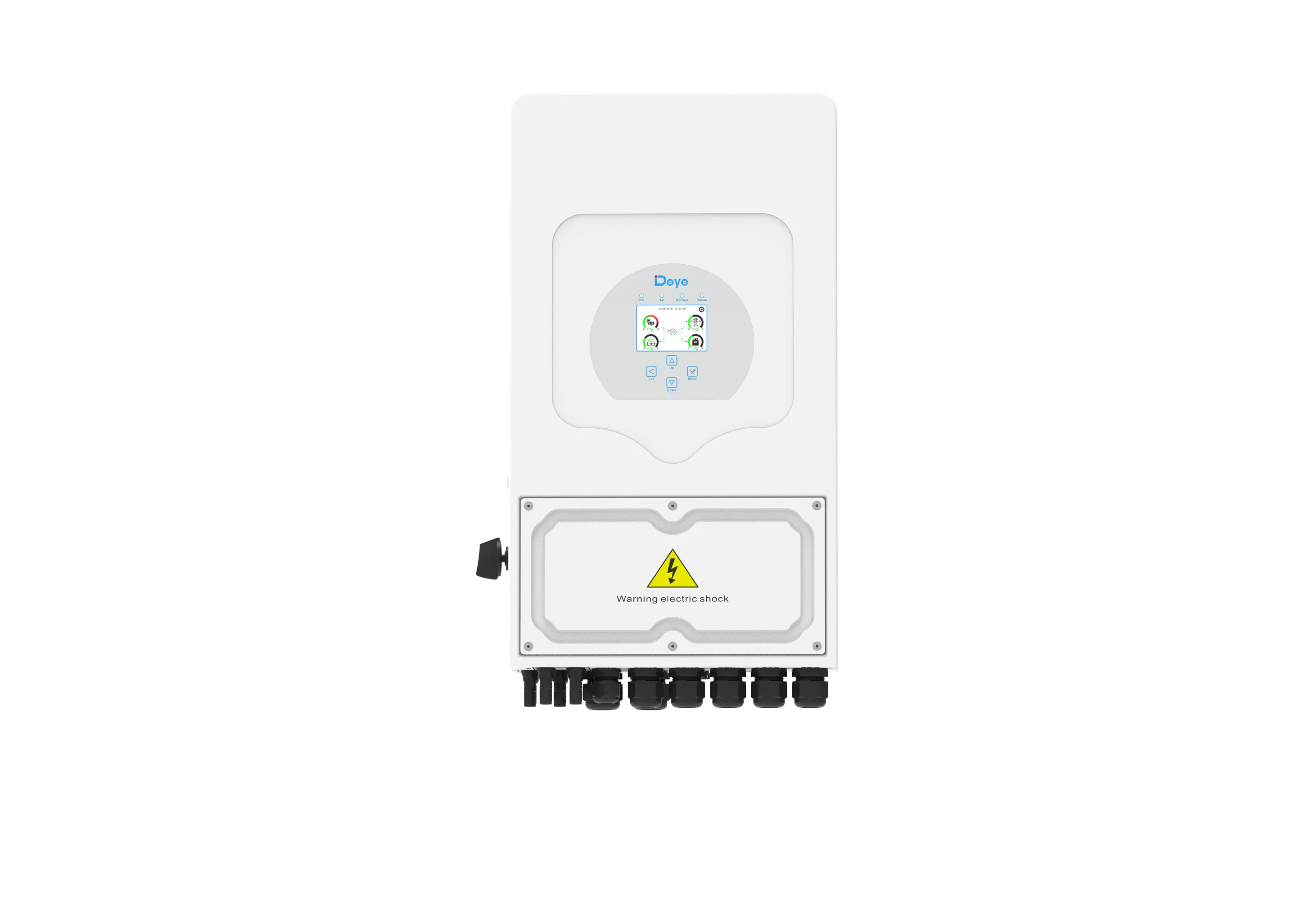 Комплект резервного живлення Deye 6 кВт інвертор + акумулятор 51.2v DEYE Pro-C 5.12kWh, 100Ah LiFePo4 - Зображення 2
